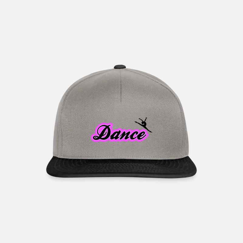 Tanzen Dance Leidenschaft Sport - Snapback Cap - Graphit/Schwarz