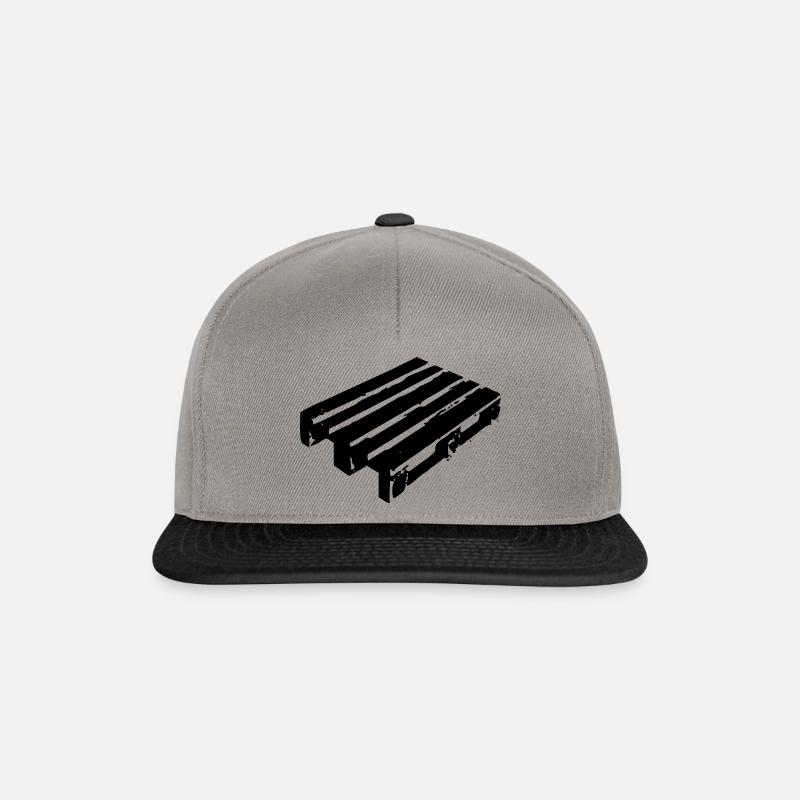 Palette T-shirt, carpenter,construction,architect, - Snapback Cap - graphite/black