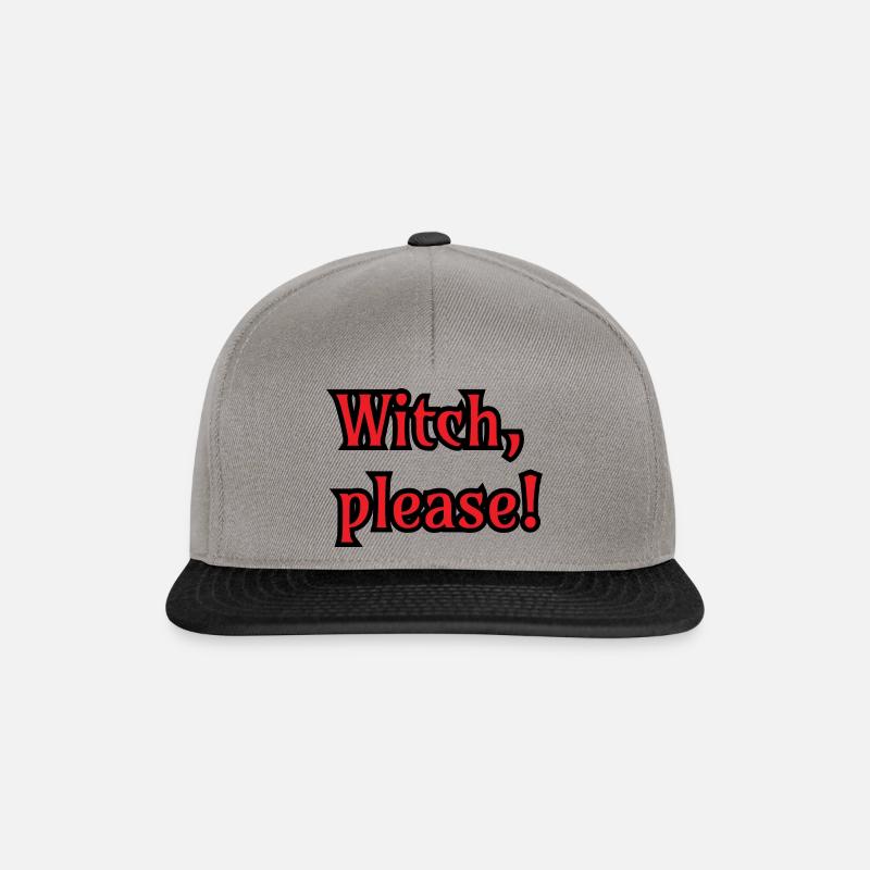 HALLOWEEN WITCH - Snapback Cap - graphite/black