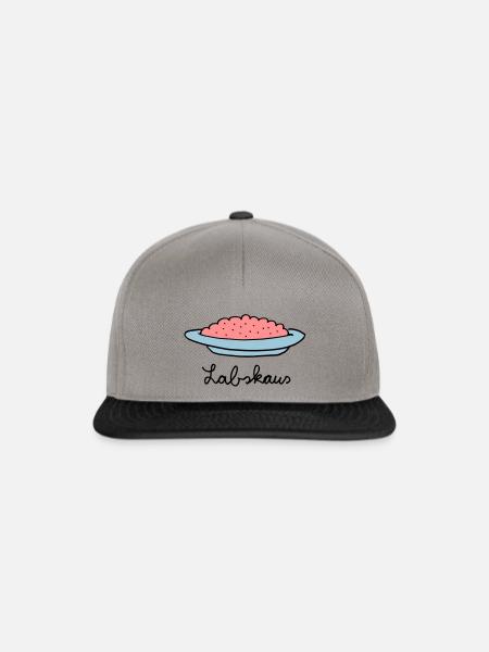 Labskaus - Snapback Cap - Graphit/Schwarz