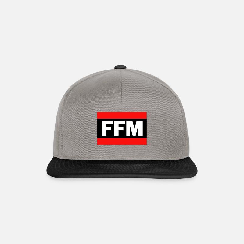 FFM - Snapback Cap - Graphit/Schwarz