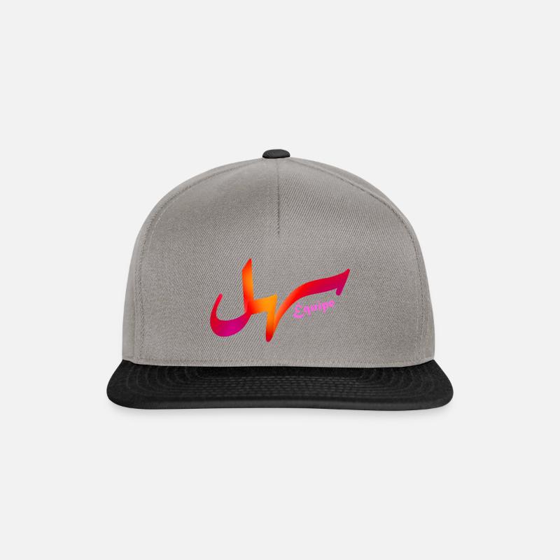 easy équipe 2 - Snapback Cap - Graphit/Schwarz