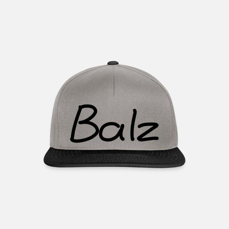 Courtship display - Snapback Cap - graphite/black