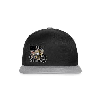 TWD // Motorbike - Snapback Cap - black/grey - Front