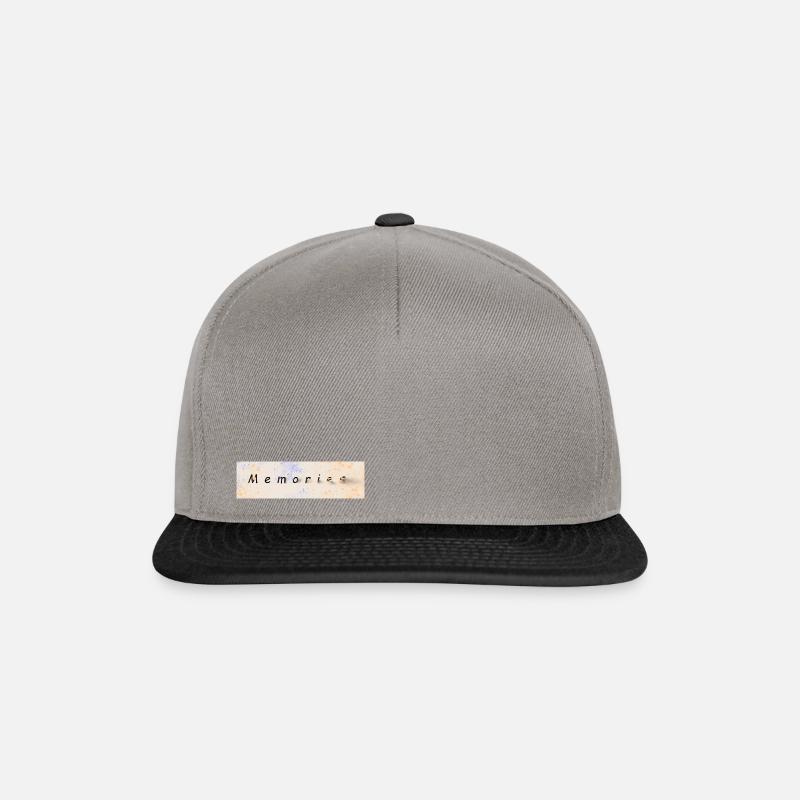 Memories - Snapback Cap - Graphit/Schwarz