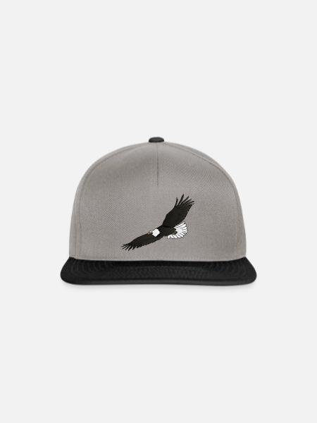 Der Adler / Der Adler - Snapback Cap - Graphit/Schwarz
