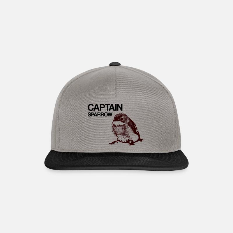 Captain Sparrow (epsilon) - Casquette snapback - gris graphite/noir
