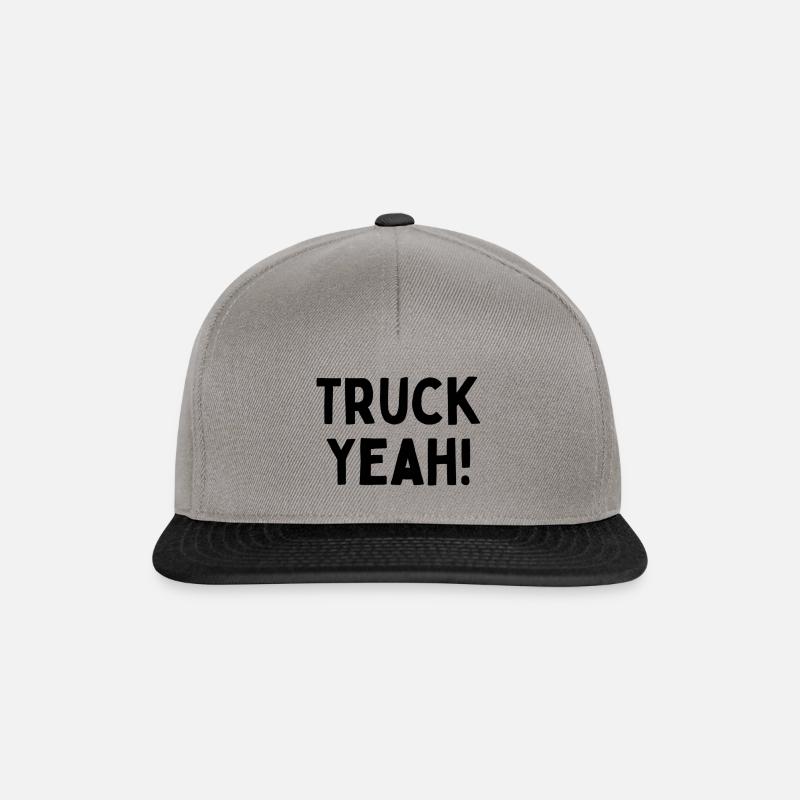 Truck Yeah - Snapback Cap - Graphit/Schwarz