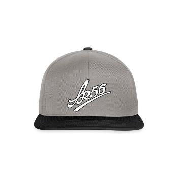 Logo SR56 2c - Casquette snapback - gris graphite/noir - Devant