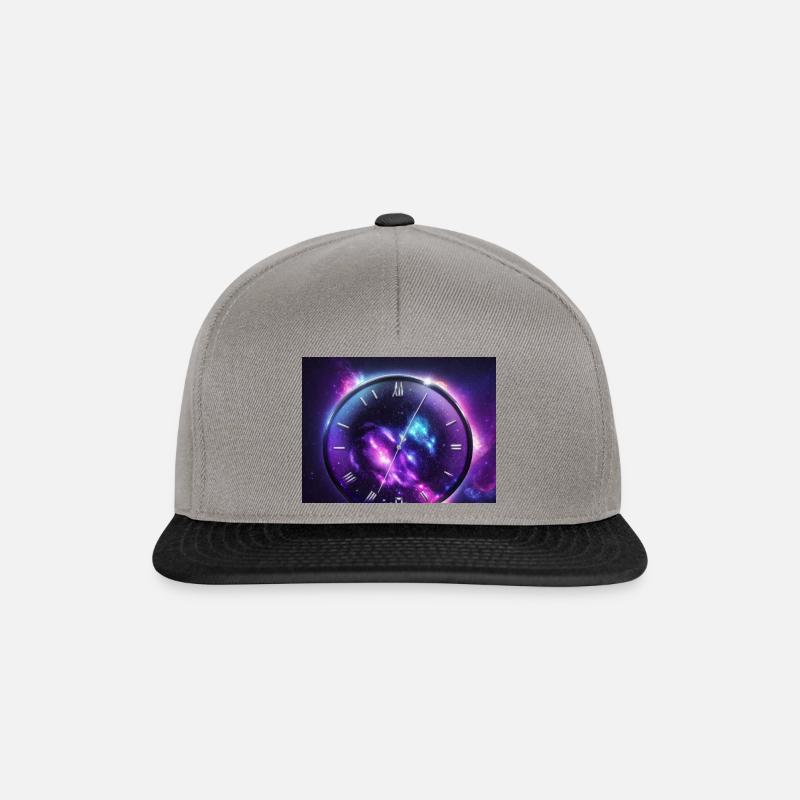 Galaxy Time - Snapback Cap - Graphit/Schwarz