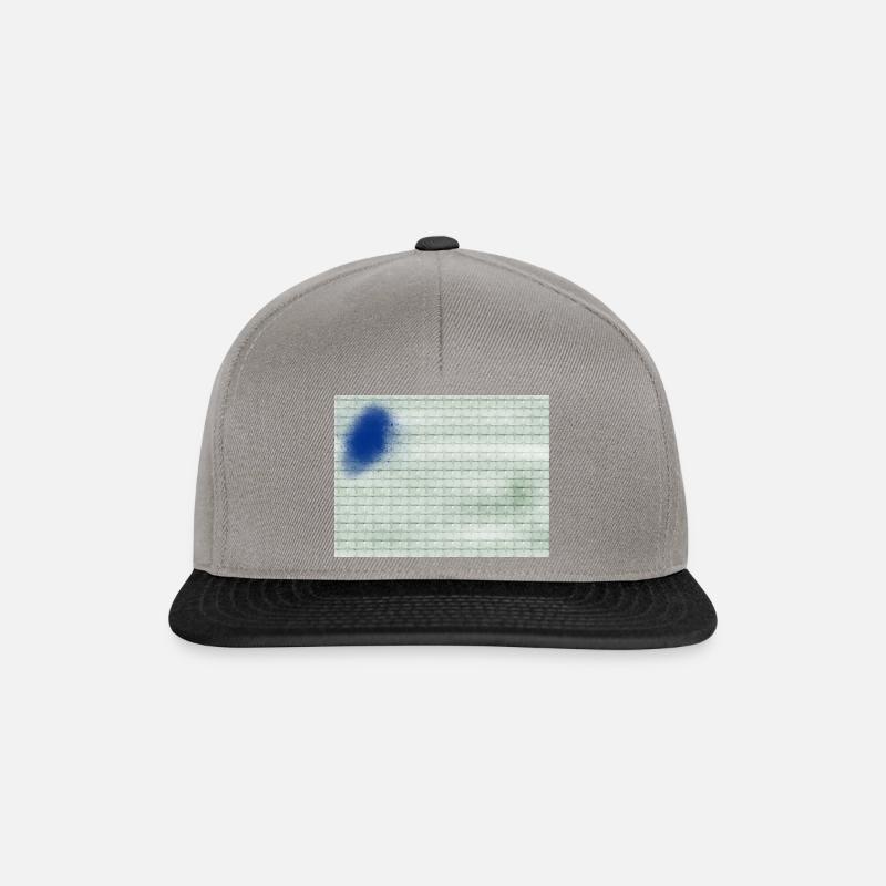 Gitter - Snapback Cap - Graphit/Schwarz