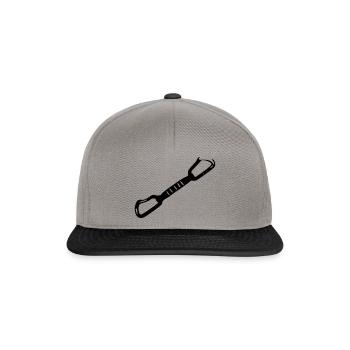 express loop - Snapback Cap - graphite/black - Front