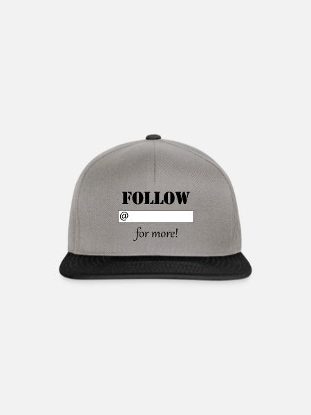 Influencer - Snapback Cap - Graphit/Schwarz