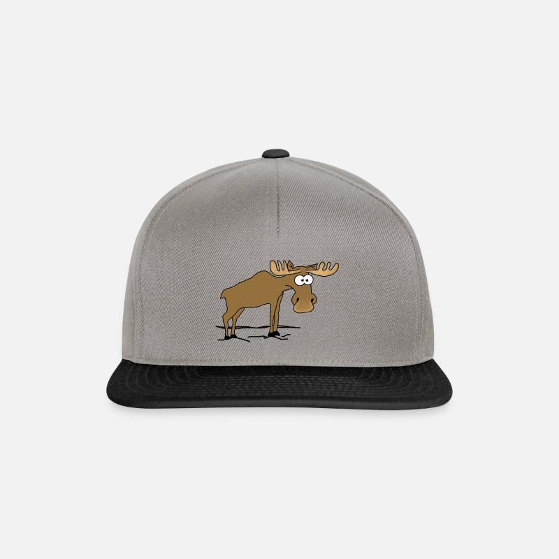 Elk - Snapback Cap - graphite/black
