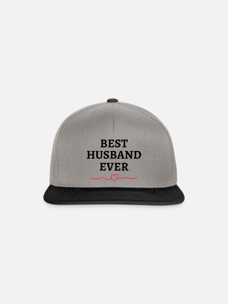 Husband - Snapback Cap - Graphit/Schwarz