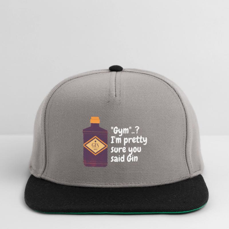 Gyn oder Gin Snapback Cap