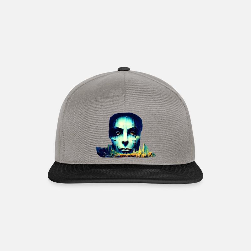 Head Thing - Snapback Cap - graphite/black