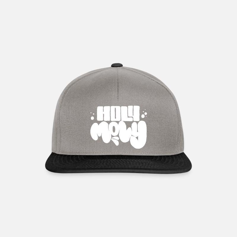 Holy Moly - Snapback Cap - Graphit/Schwarz