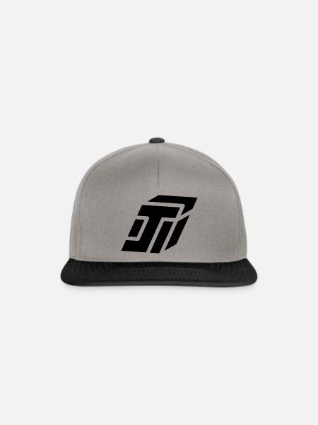 Abstract J Brief - Snapback Cap - Graphit/Schwarz