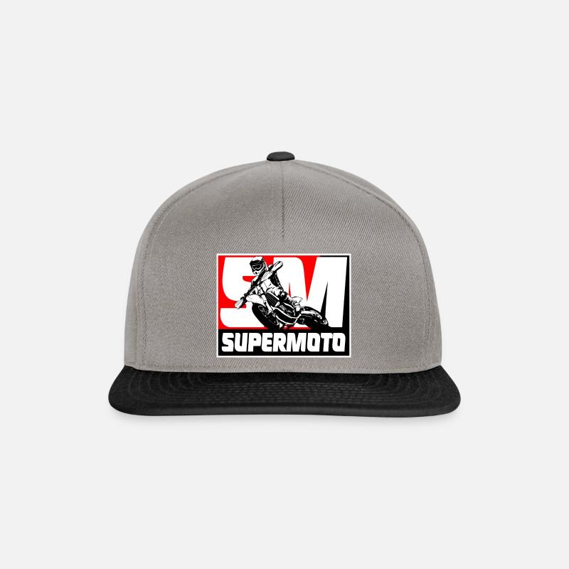 Supermoto - Snapback Cap - graphite/black