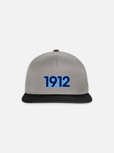 LECCO 1912 | 1912 - Snapback Cap - Graphit/Schwarz