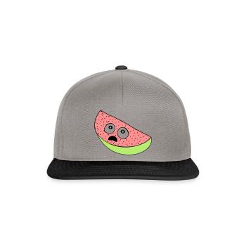 Melone - Snapback Cap - Graphit/Schwarz - Vorne
