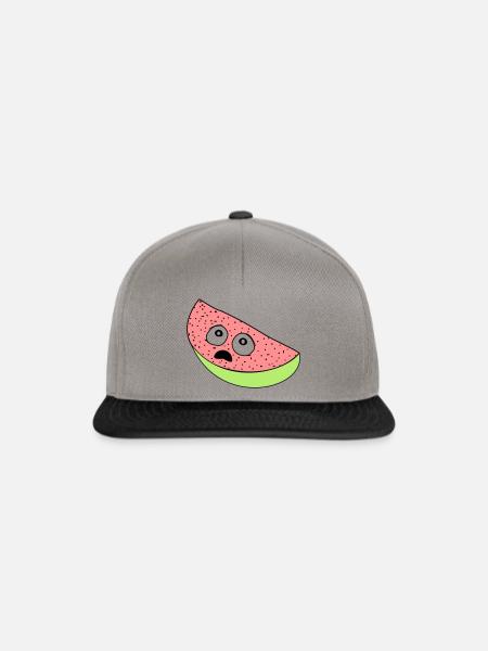 Melone - Snapback Cap - Graphit/Schwarz