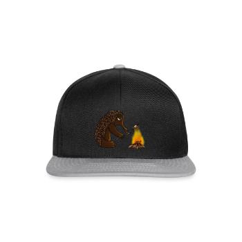 Echidna - Casquette snapback - noir/gris - Devant