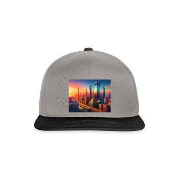 Future- Fantasy- Sunset - Snapback Cap - Graphit/Schwarz - Vorne