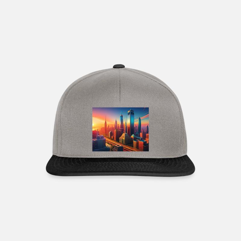 Future- Fantasy- Sunset - Snapback Cap - Graphit/Schwarz