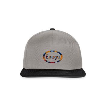 Enugu T-shirts Hoodie - Snapback Cap - graphite/black - Front