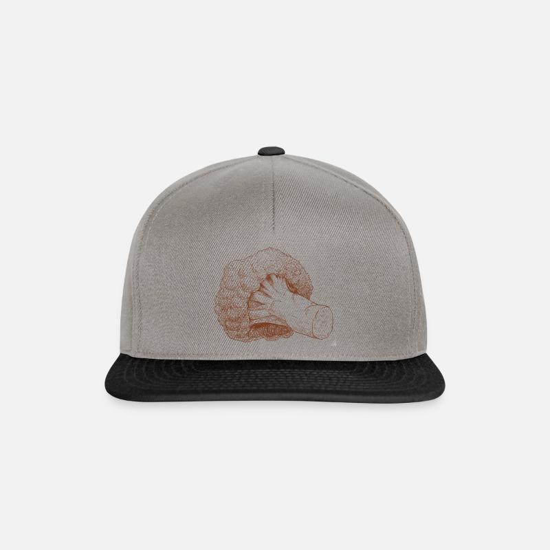 broccoli - Snapback Cap - graphite/black