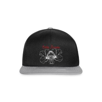 echte punani academy of aloha - Snapback Cap - Schwarz/Grau - Vorne
