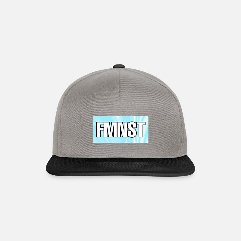 FMNST - Snapback Cap - Graphit/Schwarz