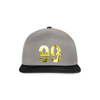 Brooklyn in 99 - Nine Nine Brooklyn Bridge Design - Snapback Cap - graphite/black - Front