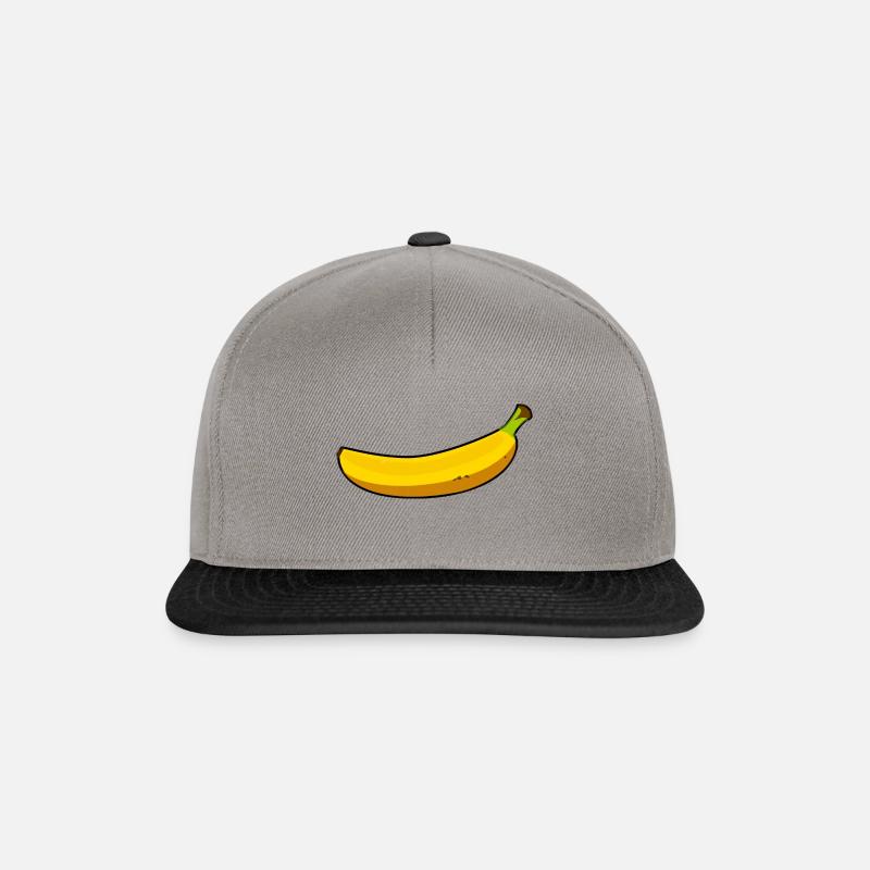 Banane - Snapback Cap - Graphit/Schwarz