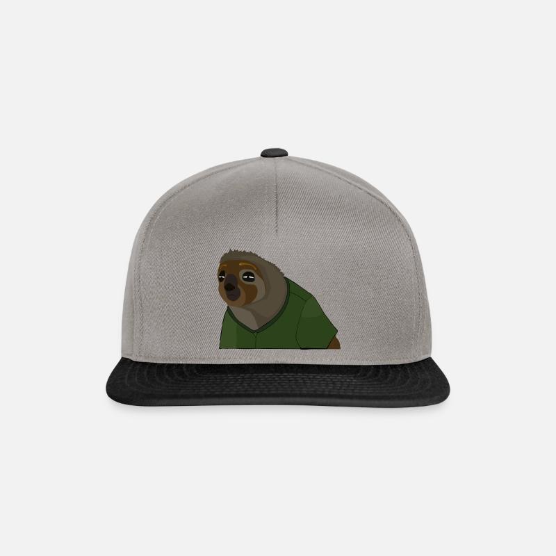 Das Faultier - Snapback Cap - Graphit/Schwarz