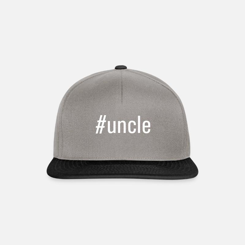 uncle - Snapback Cap - Graphit/Schwarz