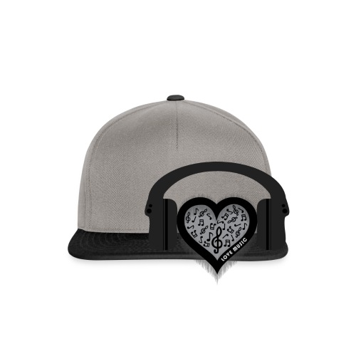Love Music Hat - Snapback Cap
