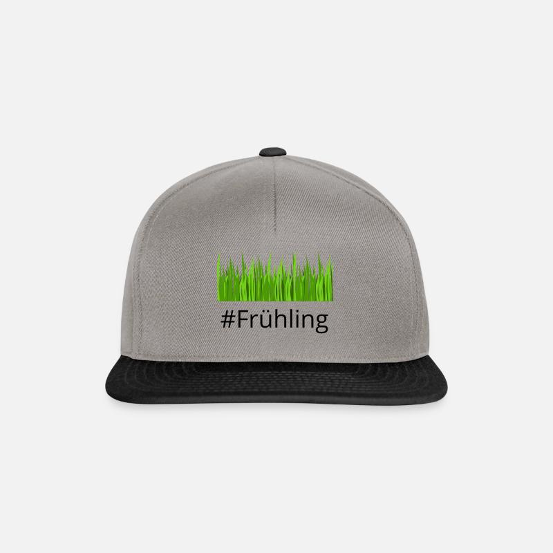 #Spring - Snapback Cap - graphite/black