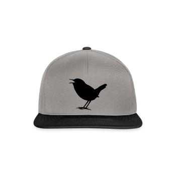 Troglodyte - Casquette snapback - gris graphite/noir - Devant