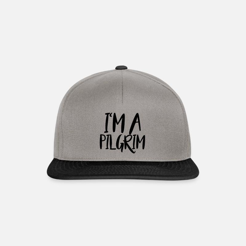Pilgrim - Snapback Cap - Graphit/Schwarz