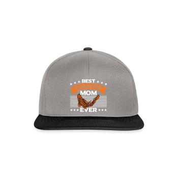 Goldfisch Liebhaber Aquarium Goldfisch Geschenk - Snapback Cap - Graphit/Schwarz - Vorne