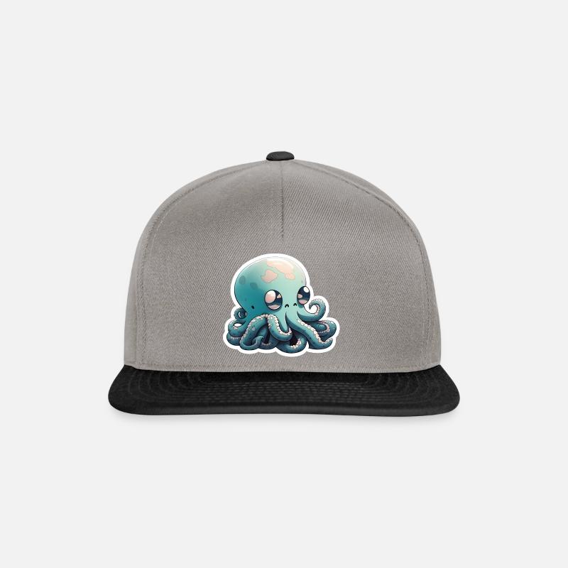 Octopus - Snapback Cap - graphite/black