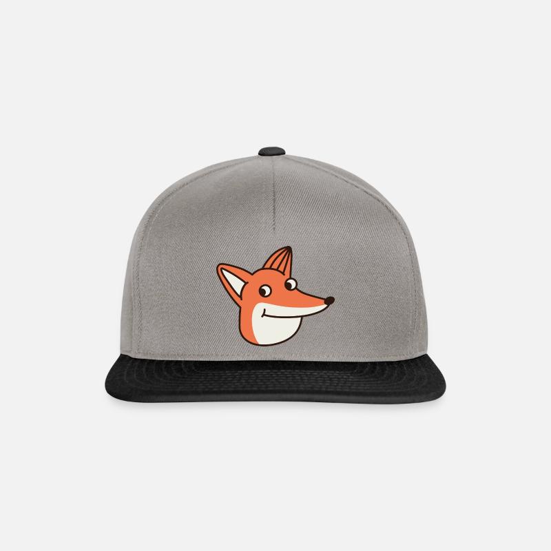 Wildtiere - Snapback Cap - Graphit/Schwarz
