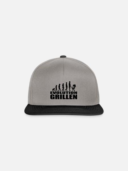 BBQ - Snapback Cap - Graphit/Schwarz