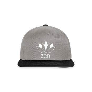 ZEN - Casquette snapback - gris graphite/noir - Devant