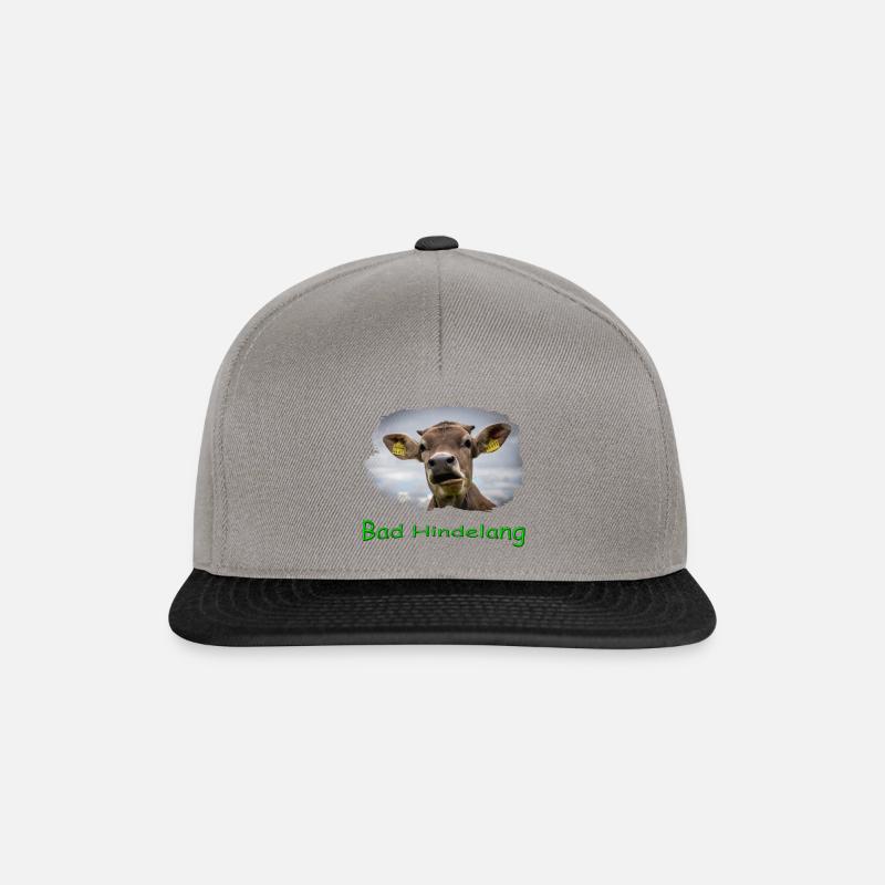 Bad Hindelang - Snapback Cap - Graphit/Schwarz