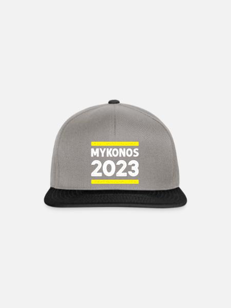 Mykonos 2023 - Snapback Cap - Graphit/Schwarz