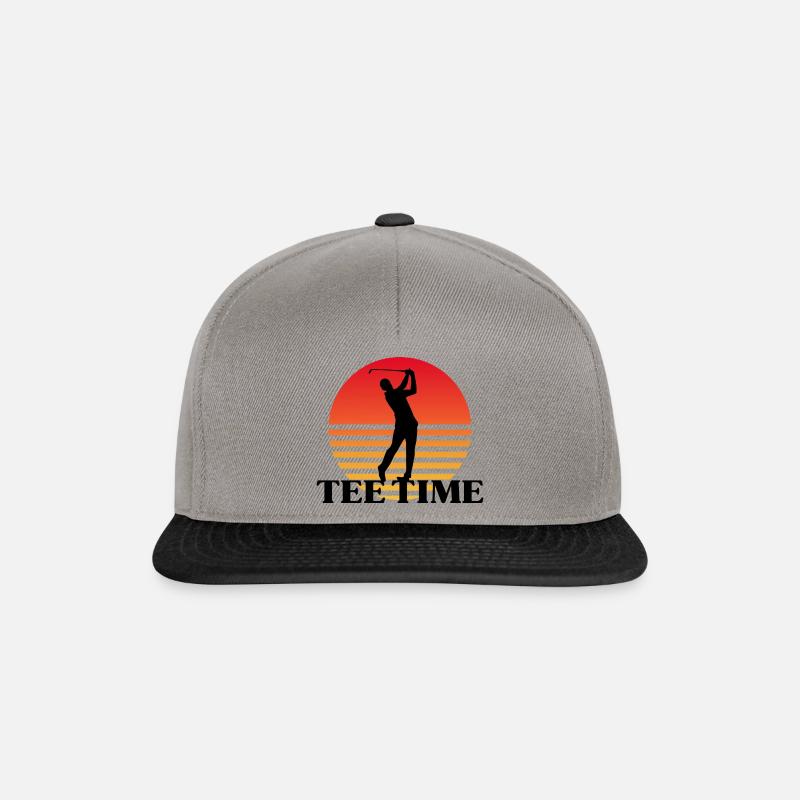 Tee Time! - Snapback Cap - graphite/black